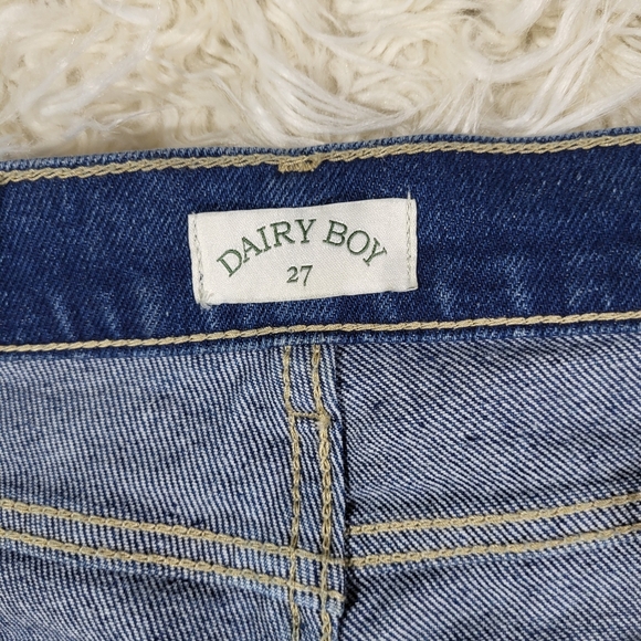 Dairy Boy Relaxed Straight Leg Denim Jeans Size 27 - Picture 7 of 16